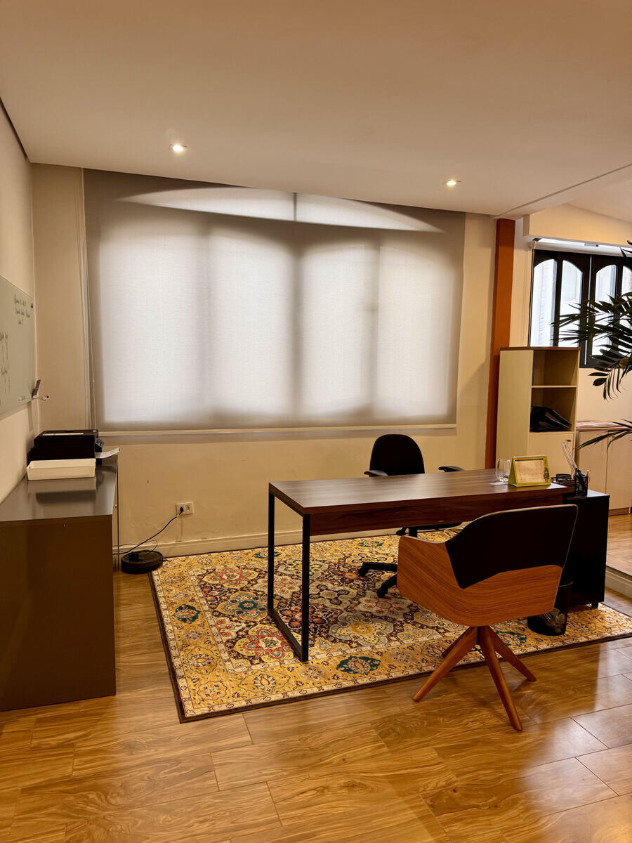 Espaço de atendimento da Albus Imóveis